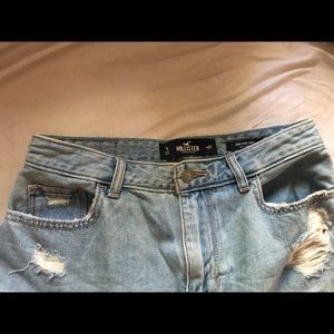 Distressed Jean Skirt